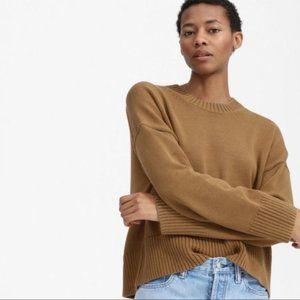 Everlane Boxy Knit Cotton Sweater